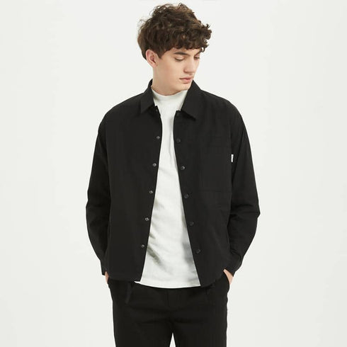 Boysnextdoor Coach Shirt Jacket Black